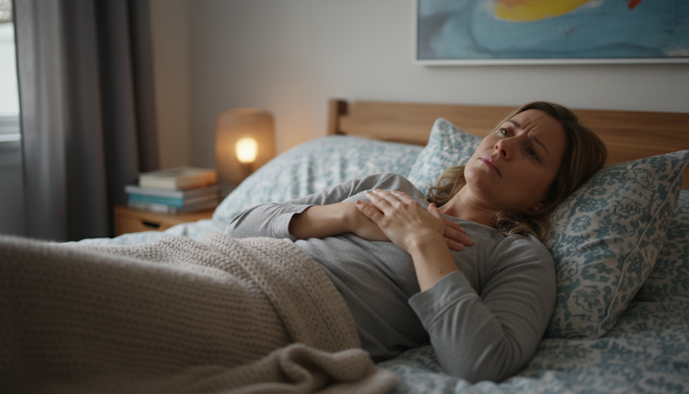 Chest Tightness Lying Down: What It Means