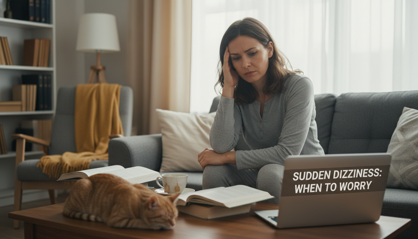 Sudden Dizziness: When To Worry